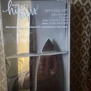 Studio H serving set - Silver